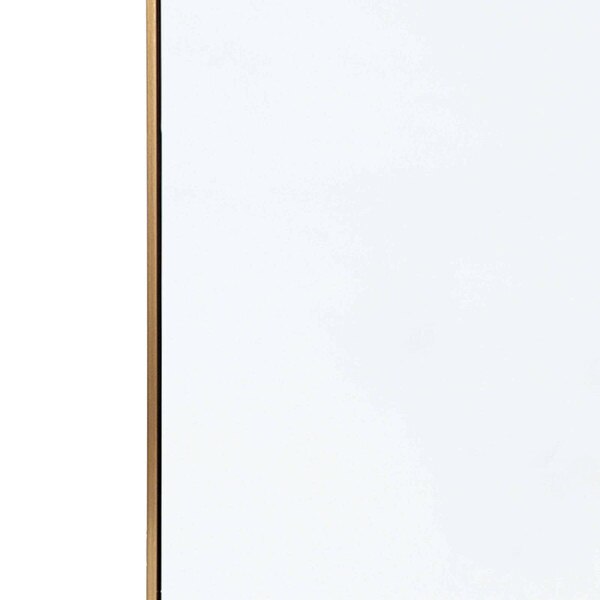 Brass frame of a hanging mirror